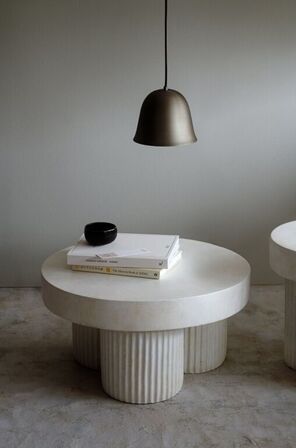 2 stk. norr11 cloche one pendel ø21 børstet aluminium(ubrugt)