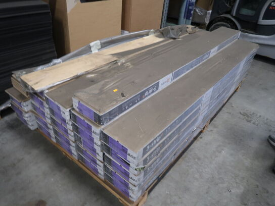 Gulv 25 pakker BOEN eg mat hvid (se beskrivelse)