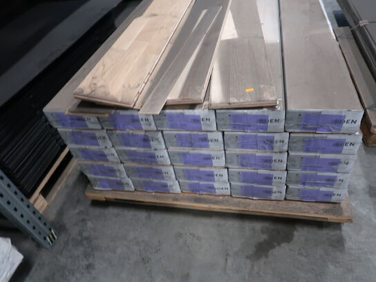 Gulv 25 pakker BOEN eg mat hvid (se beskrivelse)