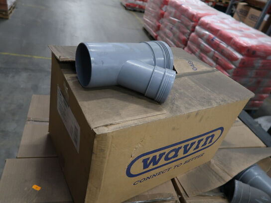 5 kasser Grenrør VAVIN  160x45gr, ø110 til ø110/ø75