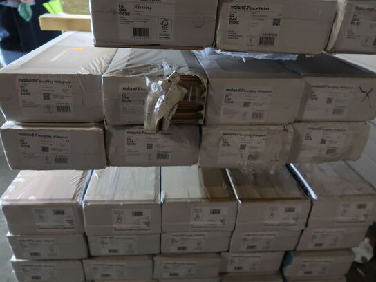 Gulv 8 pakker MOLAND Burghley Wideplank eg (se beskrivelse)