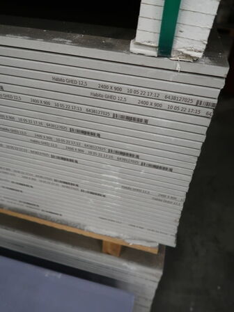 3 paller GYPROC gipsplade (se beskrivelse)