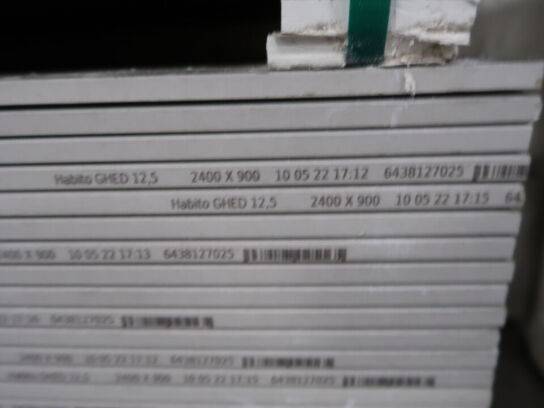 3 paller GYPROC gipsplade (se beskrivelse)