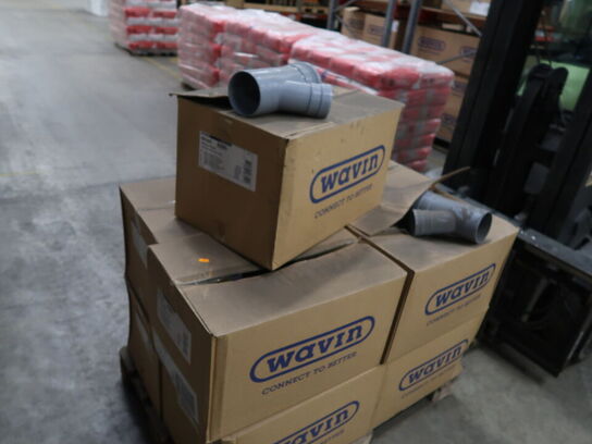 5 kasser Grenrør VAVIN  160x45gr, ø110 til ø110/ø75