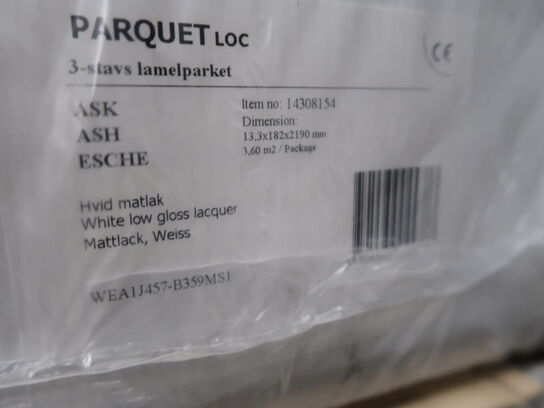 Gulv 10 pakker PARQUET Loc (se beskrivelse)