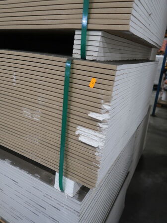 2 paller GYPROC ROBUST Ergo - Hård gipsplade (se beskrivelse)