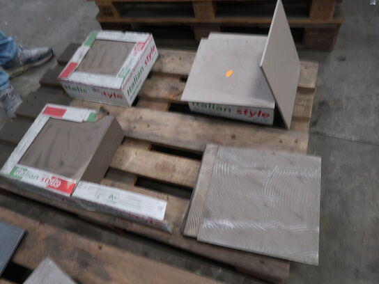 Diverse overskuds klinker og skiffer (se beskrivelse)