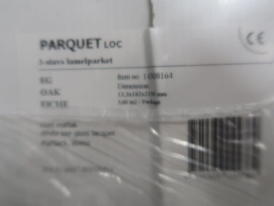 Gulv 26 pakker PARQUET Loc (se beskrivelse)