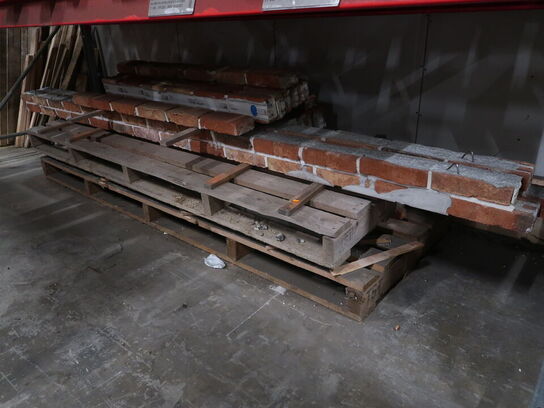 Overliggere 14 stk. 6 stens og 2 stk. 14 stens dobbeltskifte