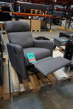 Mikkeli lænestol - mørkegrå (MOMSFRI) 