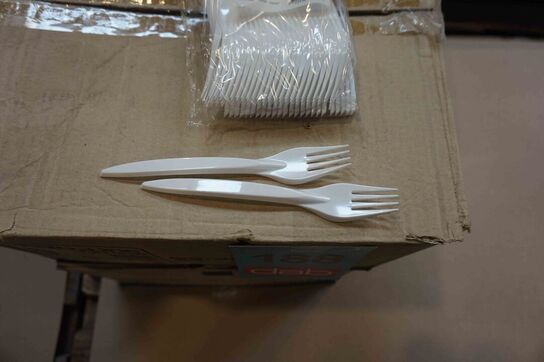 3600 stk Gastroline plast gafler (MOMSFRI)