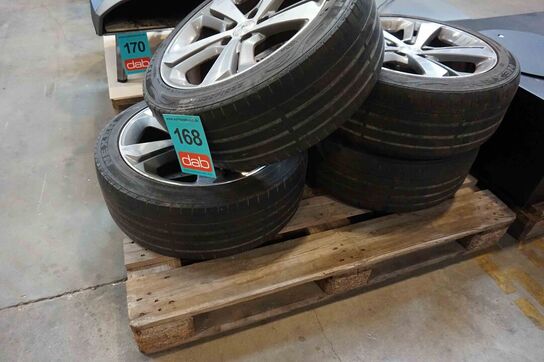 4 stk 17" Alufælge til Peugoet (MOMSFRI) 