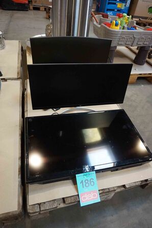 3 stk Monitorer/skærme (MOMSFRI) 