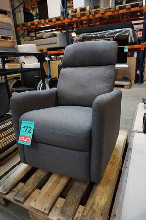 Mikkeli lænestol - mørkegrå (MOMSFRI) 