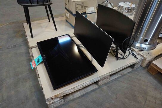 3 stk Monitorer/skærme (MOMSFRI) 