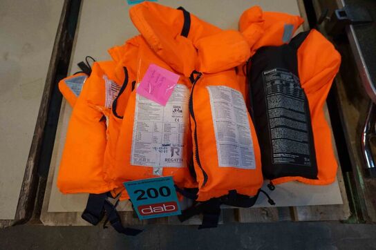 3 stk Redningsveste til børn (20 Kg) (MOMSFRI)