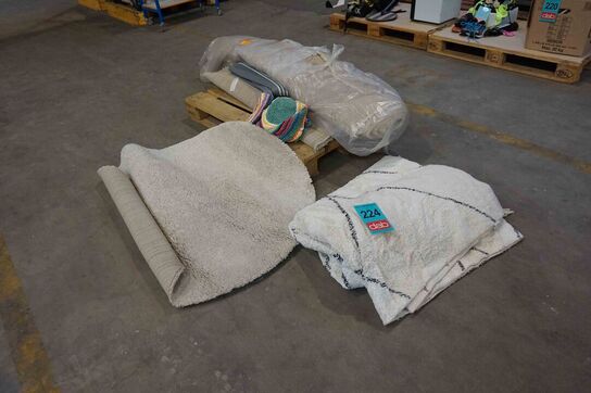 Diverse tæpper og måtter (MOMSFRI) 