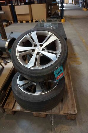 4 stk 17" Alufælge til Peugoet (MOMSFRI) 