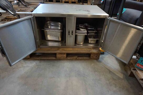 Gastro Dobbelt varmeskab 1.0Kw  med tilbehør (MOMSFRI) 