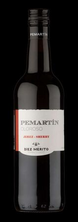 12 stk. Sherry Diez Merito Pemartin Oloroso C6 75cl. 18%