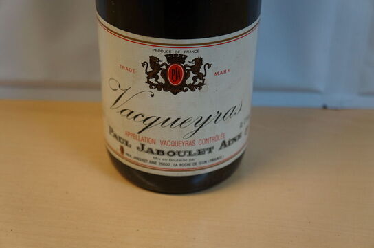 1 fl. VACQUEYRAS PAUL JABOULET AINE 1990