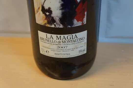 1 fl.  BRUNELLO DI MONTALCINO LA MAGLIA 2007 MAGNUM