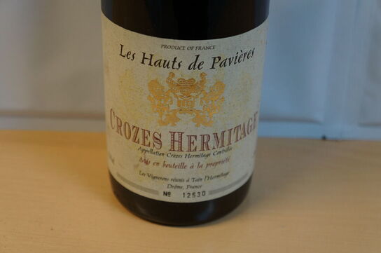 1 fl.  CROZES-HERMITAGE LES HAUTS DE PAVIERES 1997