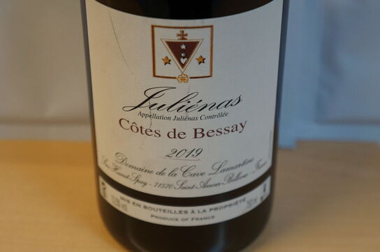 1 fl. JULIENAS DOMAINE DA LA CAVE LAMARTINE 2019