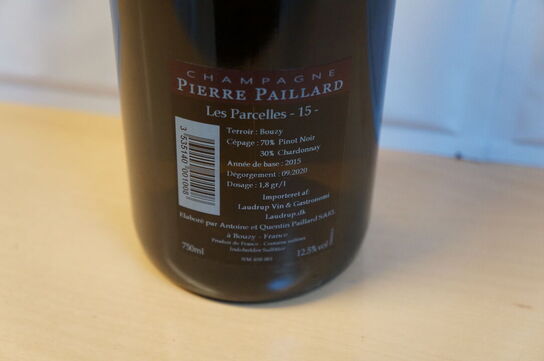 1 fl. CHAMPAGNE PIERRE PAILLARD 2015
