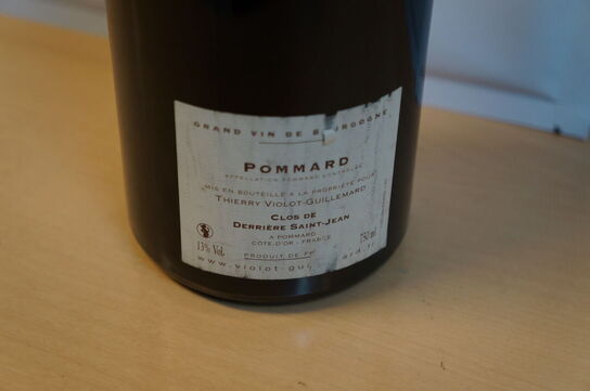1 fl.  POMMARD THIERRY VIOLET-GUILLEMARD 2012