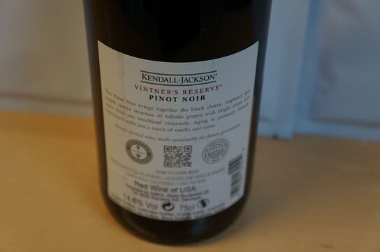 1 fl. PINOT NOIR KENDALL-JACKSON 2022