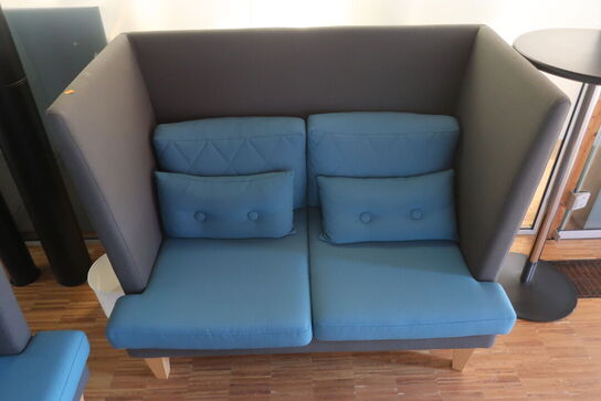 2 stk. sofaer EFG med 1 bord