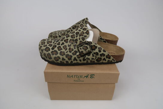 Relaxshoe læder sko Tiger Bamboo - Str. 41