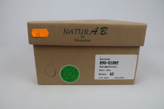 Relaxshoe læder sko med for Rustic Bosco - Str. 40