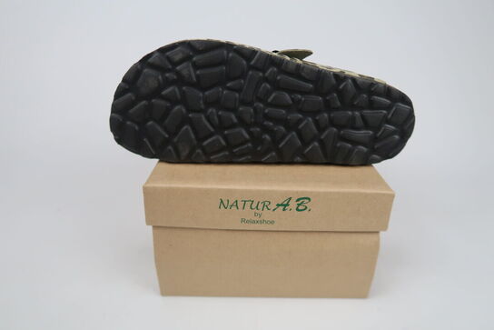 Relaxshoe læder sko Tiger Bamboo - Str. 41