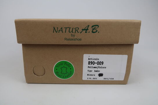 Relaxshoe læder sko Tiger Bamboo - Str. 41