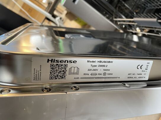 Opvaskemaskine HISENSE 
