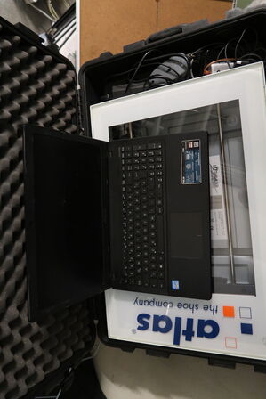 2D scannersystem ATLAS THE SHOE COMPANY Rothballer A3-Scan-System