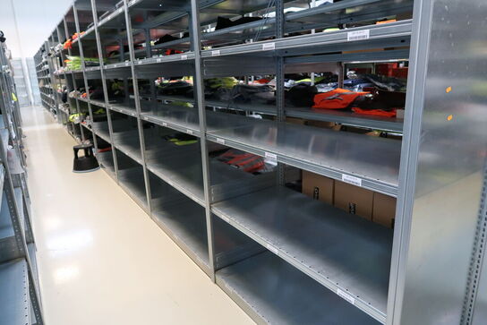 8 fag lagerreoler BITO SV 400 uden indhold