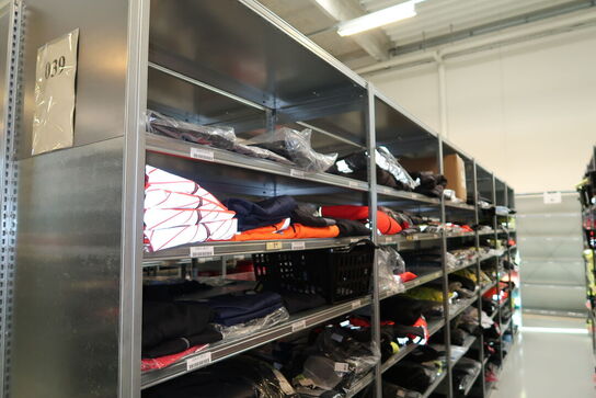 6 fag lagerreoler BITO SV 400 uden indhold