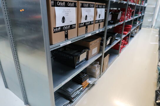 6 fag lagerreoler BITO SV 400 uden indhold