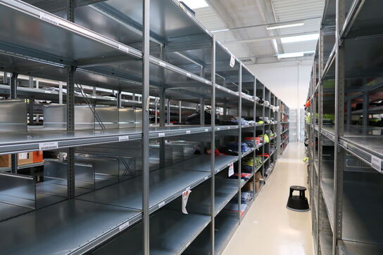 8 fag lagerreoler BITO SV 400 uden indhold