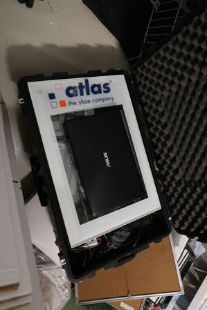 2D scannersystem ATLAS THE SHOE COMPANY Rothballer A3-Scan-System