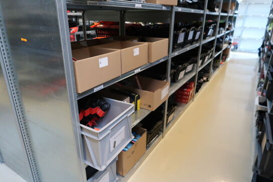 6 fag lagerreoler BITO SV 400 uden indhold