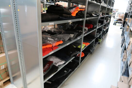 10 fag lagerreoler BITO SV 400 uden indhold