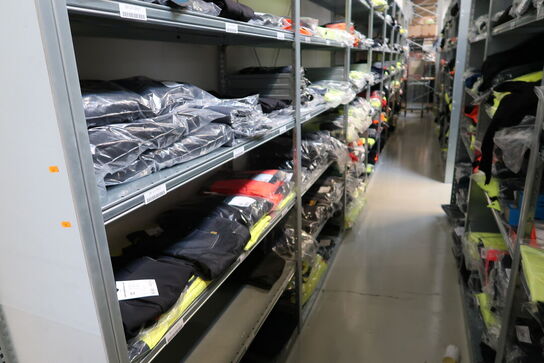 8 fag lagerreoler BITO SV 400 uden indhold