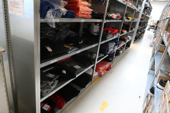 8 fag lagerreoler BITO SV 400 uden indhold