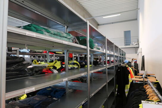 8 fag lagerreoler BITO SV 400 uden indhold