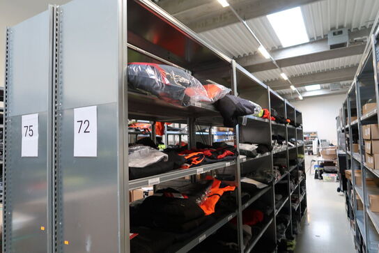 10 fag lagerreoler BITO SV 400 uden indhold