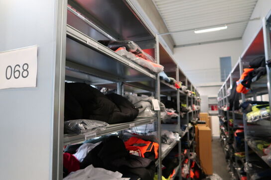 8 fag lagerreoler BITO SV 400 uden indhold